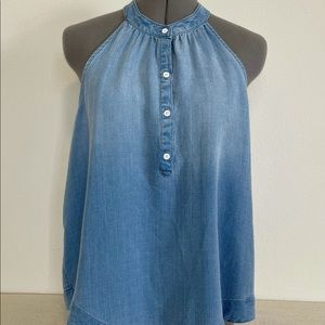 Cloth & Stone denim top. NWT